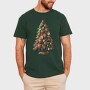 Strawberries Christmas Tree, Tricou Barbati (Unisex)