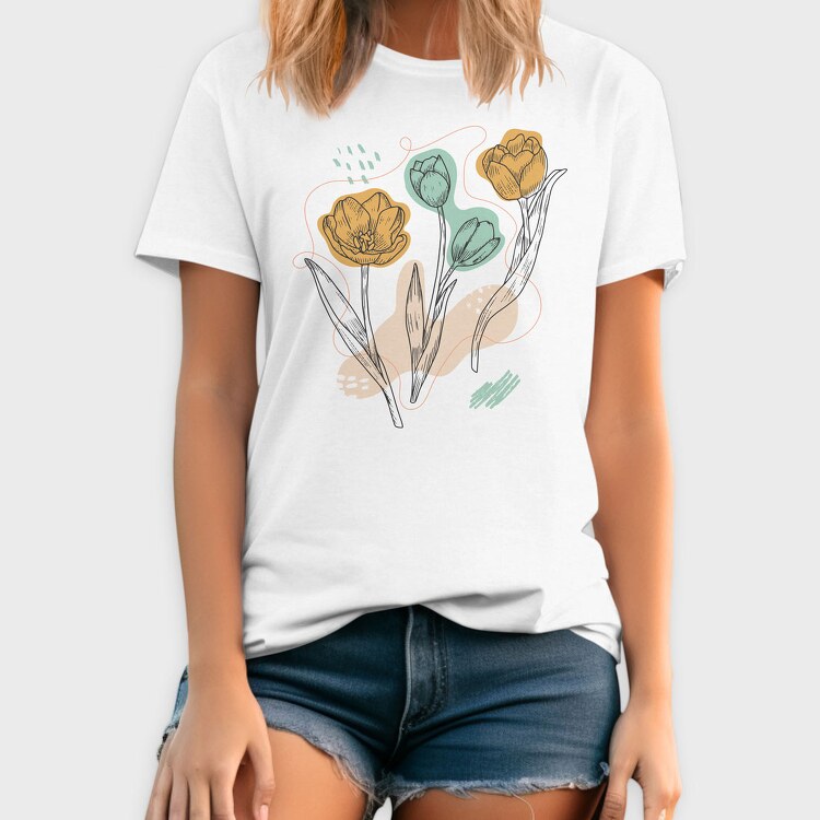 Tulips, Tricou Barbati (Unisex)