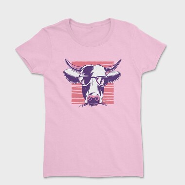 Tricou Femei, Cow Galasses