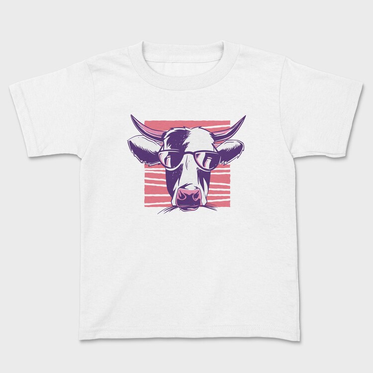 Tricou Copii, Cow Galasses