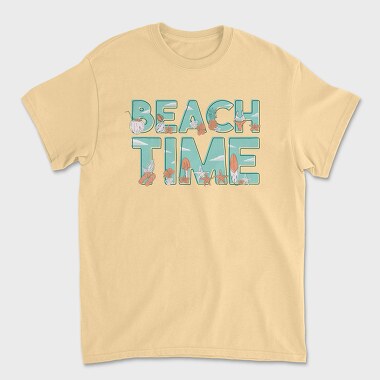 Beach Time, Tricou Barbati (Unisex)