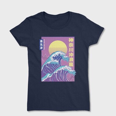 Tricou Femei, Big Wave Vaporwave