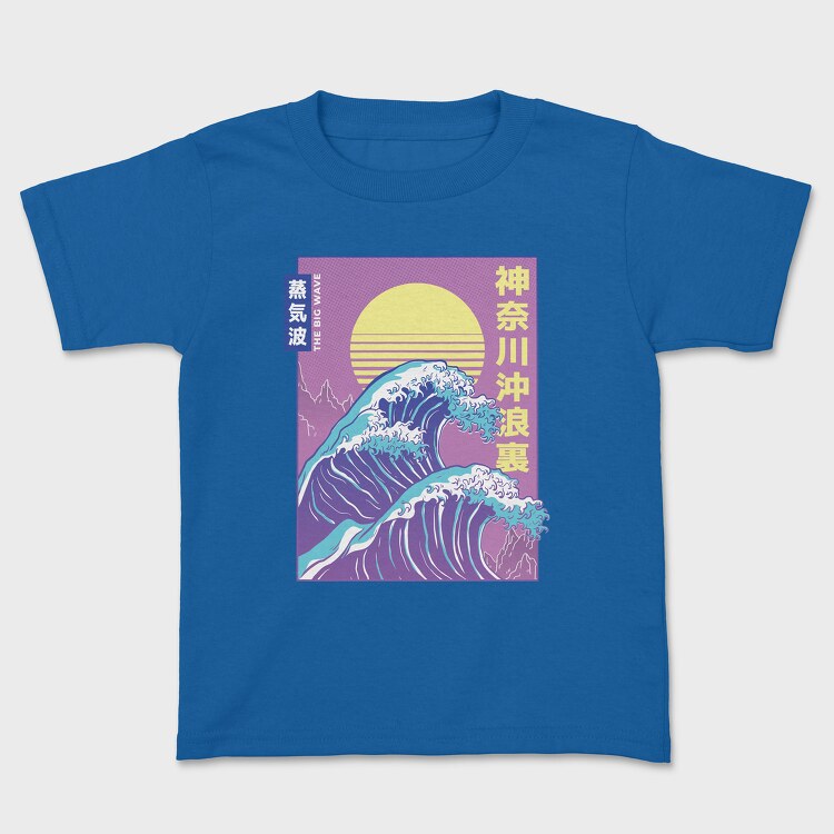 Big Wave Vaporwave, Tricou Copii