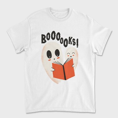 Tricou Barbati (Unisex), Boooooks