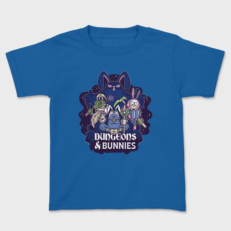 Dungeons And Rabbits, Tricou Copii