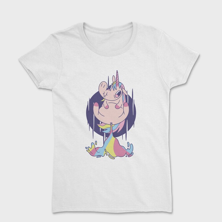 Funny Unicorn, Tricou Femei