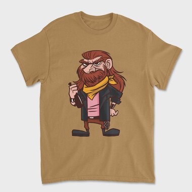 Metal Man Cartoon, Tricou Barbati (Unisex)