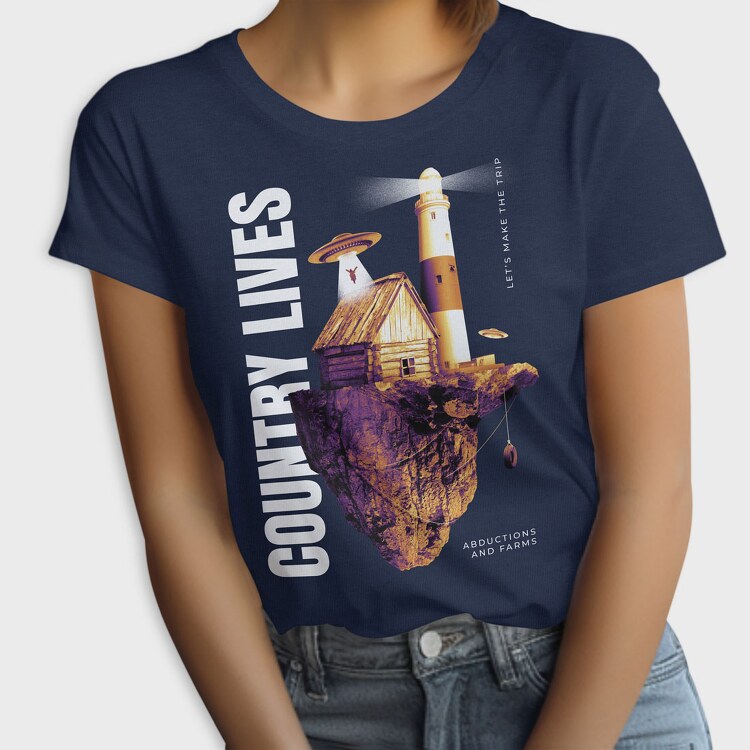 Floating Island Country Life, Tricou Femei