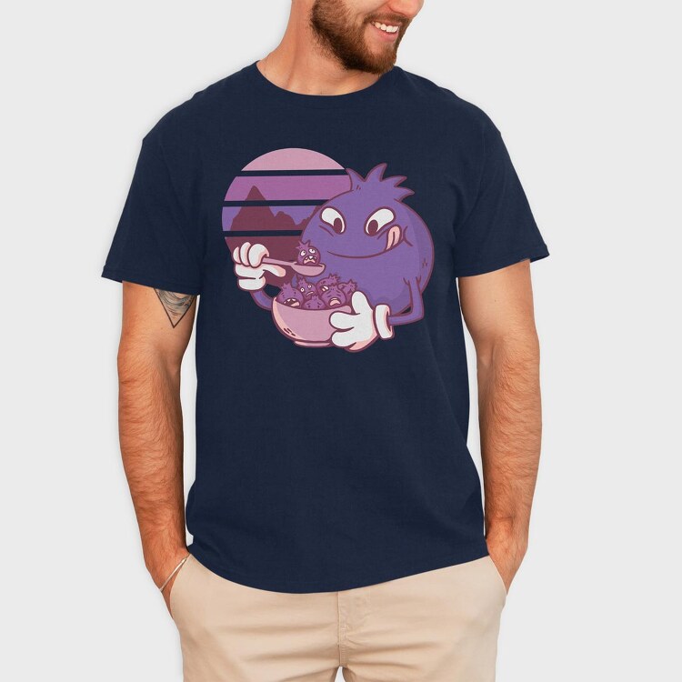 Cannibal Blueberry, Tricou Barbati (Unisex)
