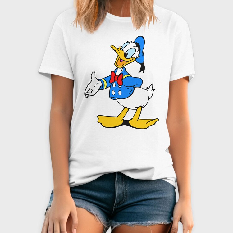 Cartoon Retro Donald Duck 2, Tricou Barbati (Unisex)