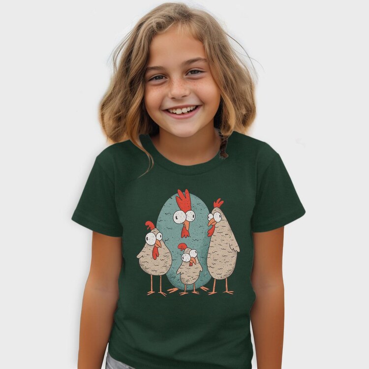 Crazy Chickens, Tricou Copii