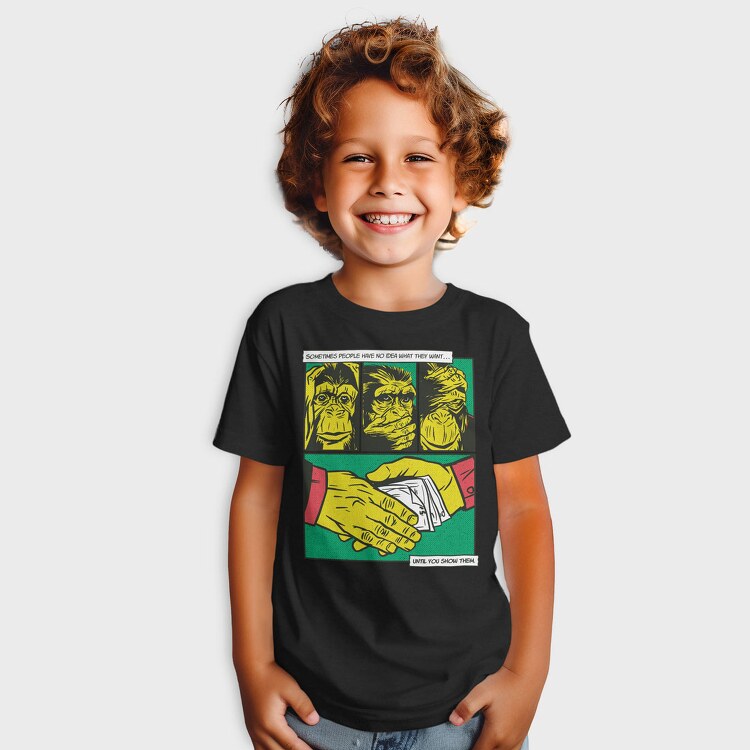 Monkey Money Comics, Tricou Copii