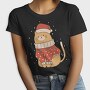 Cute Cat Christmas, Tricou Femei