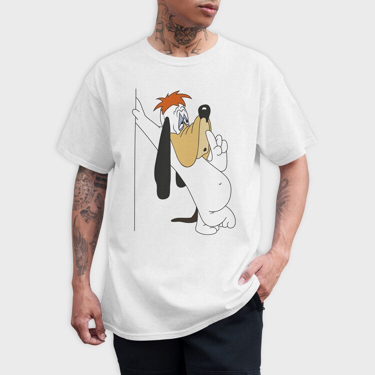 Cartoon Retro Droopy 6, Tricou Barbati (Unisex)