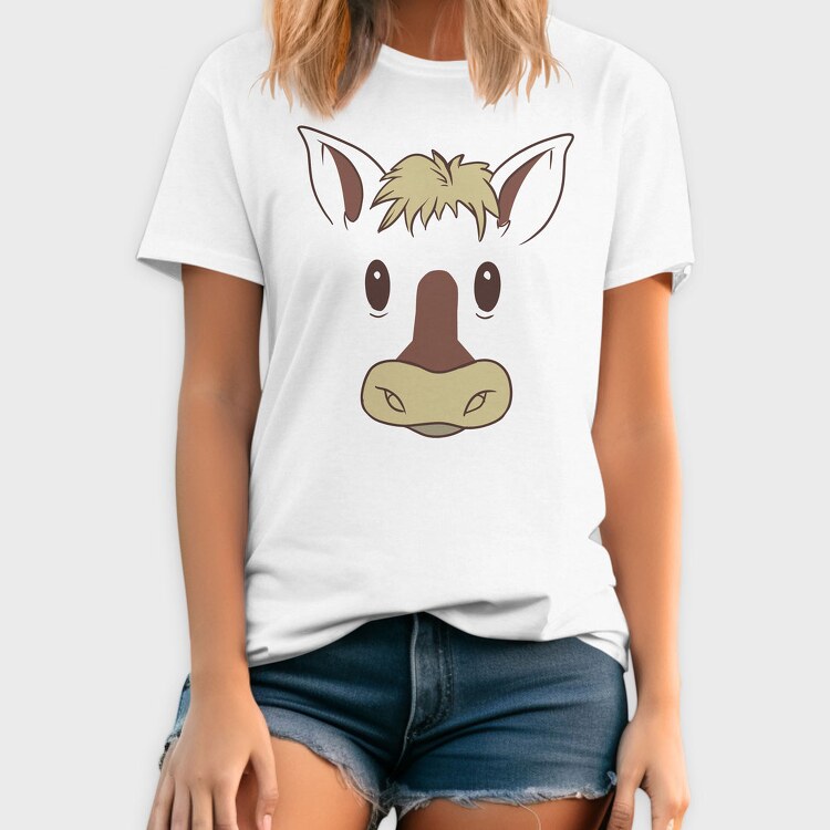 Horse Face, Tricou Barbati (Unisex)