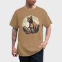 Tyrannosaurus Cat, Tricou Barbati (Unisex)