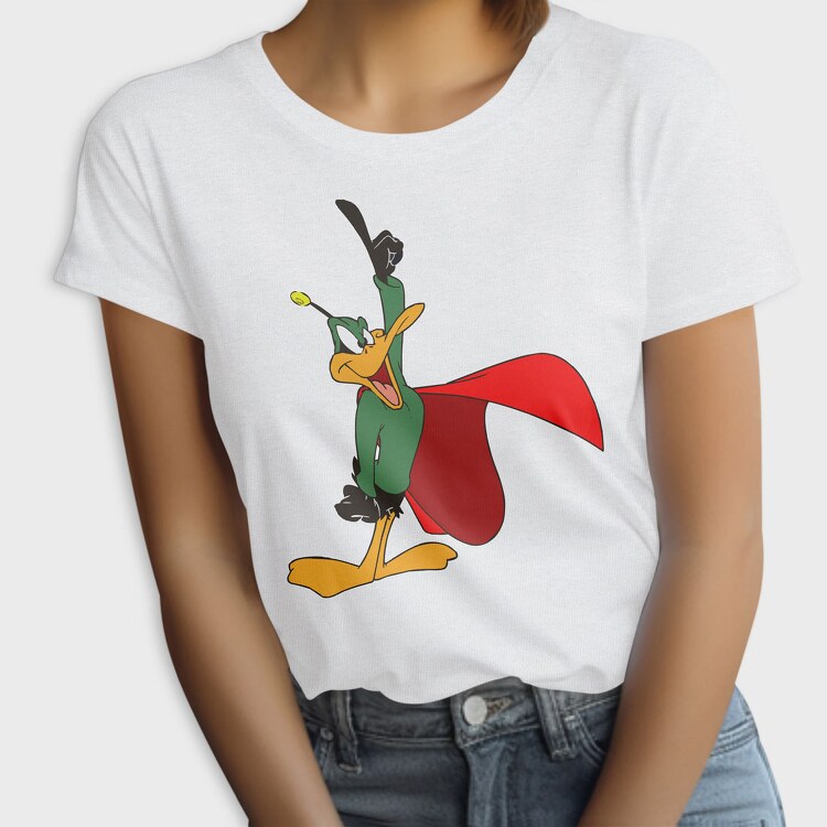 Cartoon Retro Duck Dodgers 6, Tricou Femei