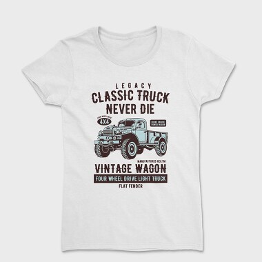 Tricou Femei, Classic Truck