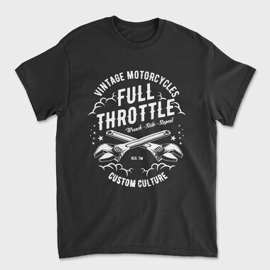 Full Throttle, Tricou Barbati (Unisex)