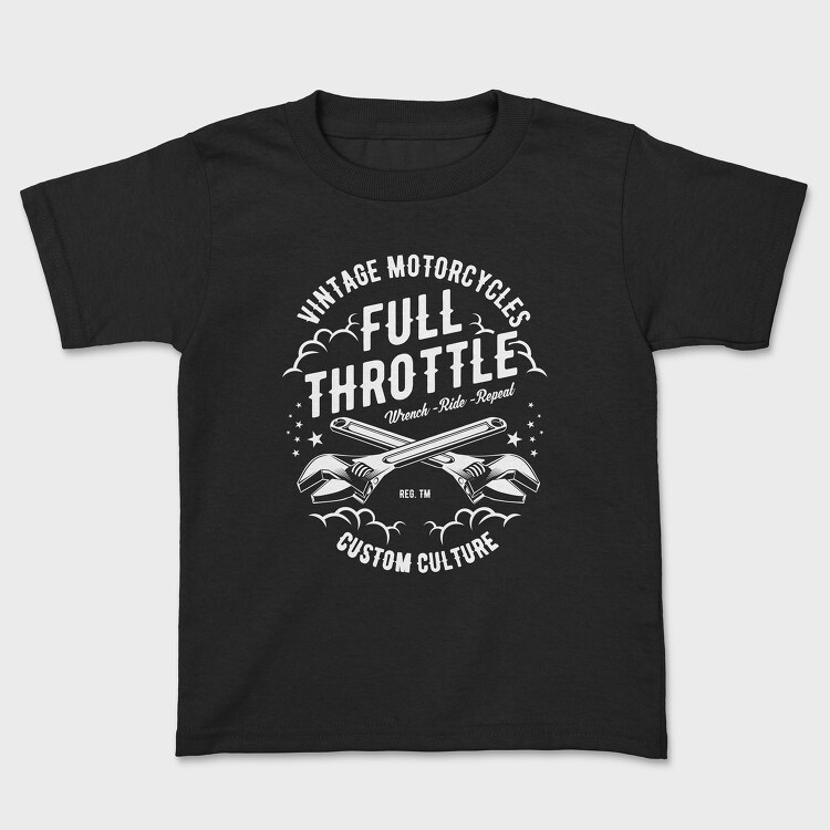 Tricou Copii, Full Throttle