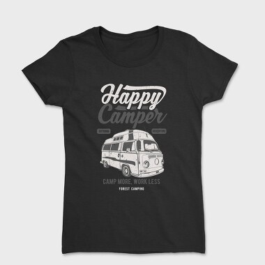 Tricou Femei, Happy Camper