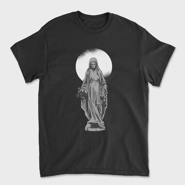 Ilustracion Estatua Con Usin, Tricou Barbati (Unisex)