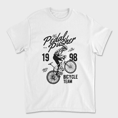 Pedal Pusher, Tricou Barbati (Unisex)