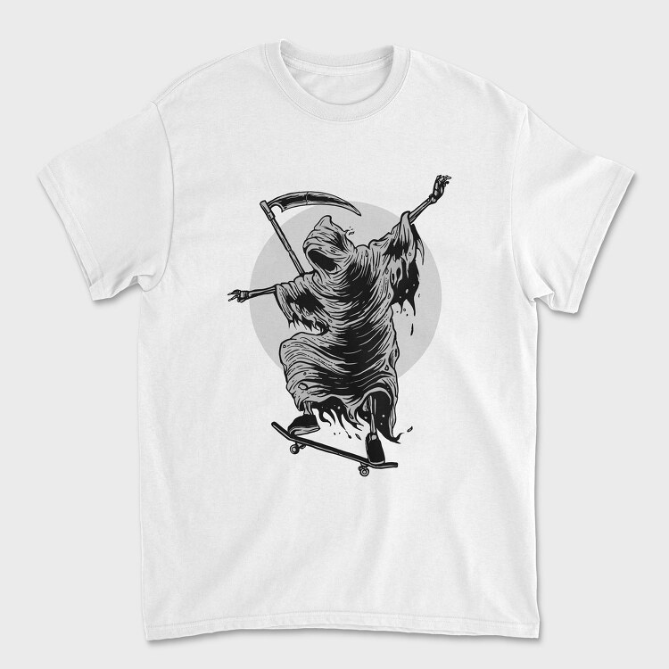 Reaper Skater, Tricou Barbati (Unisex)