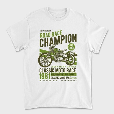 Road Race Champion, Tricou Barbati (Unisex)