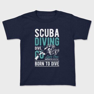 Tricou Copii, Scuba Diving