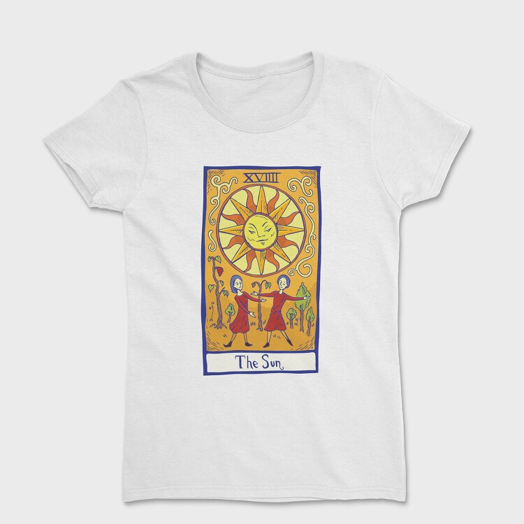 Tarot Card the Sun, Tricou Femei