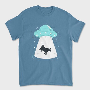 Cow Ufo, Tricou Barbati (Unisex)