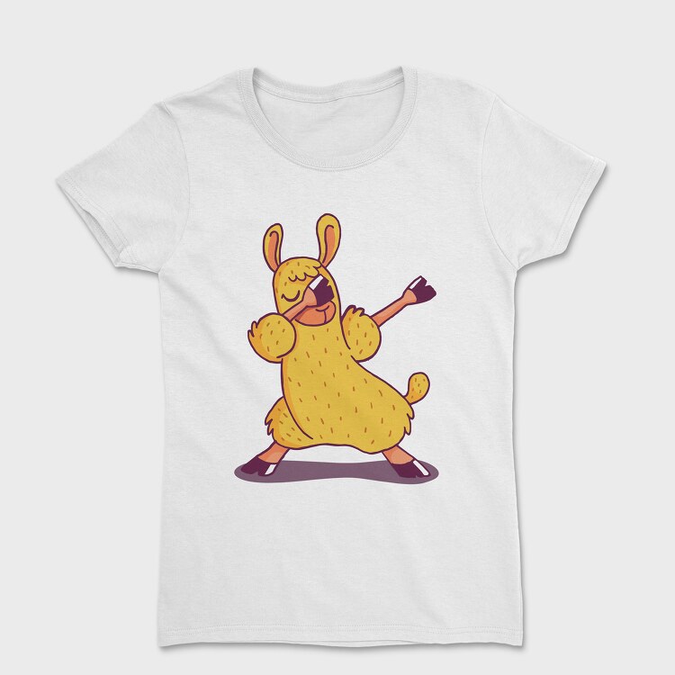 Tricou Femei, Dab Animal Comics Lama