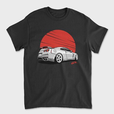 Gt-R Red Sun, Tricou Barbati (Unisex)