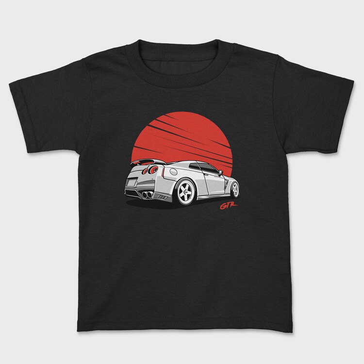 Tricou Copii, Gt-R Red Sun