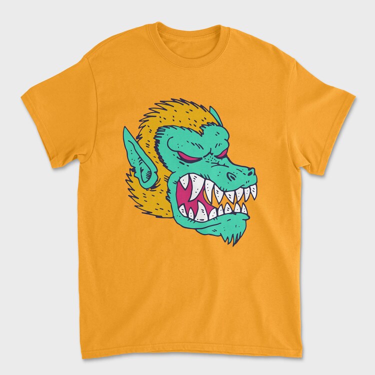 Monster Faces 2, Tricou Barbati (Unisex)