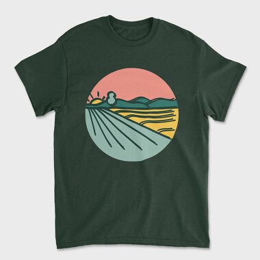 Nature Scenery 2, Tricou Barbati (Unisex)