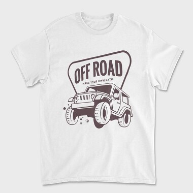 Off Road, Tricou Barbati (Unisex)