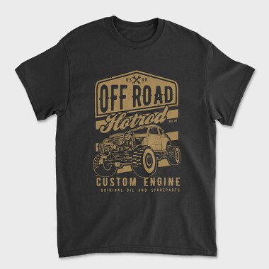 Tricou Barbati (Unisex), Offroad Hotrod