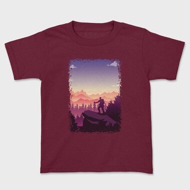 Poster Hiking, Tricou Copii