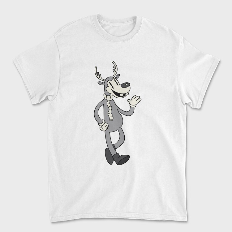 Tricou Barbati (Unisex), Retro Cartoon Christmas 2