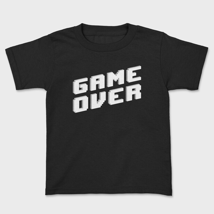 Tricou Copii, Retro Game Over