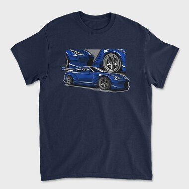 BLUE GTR, Tricou Barbati (Unisex)