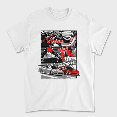 Comic Drift, Tricou Barbati (Unisex)