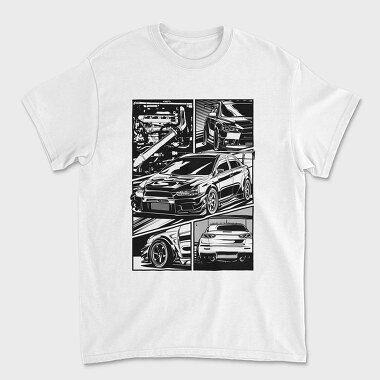 EVO X, Tricou Barbati (Unisex)