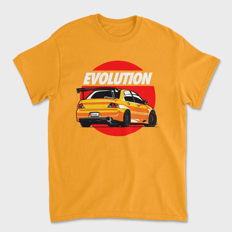 EVOLUTION, Tricou Barbati (Unisex)