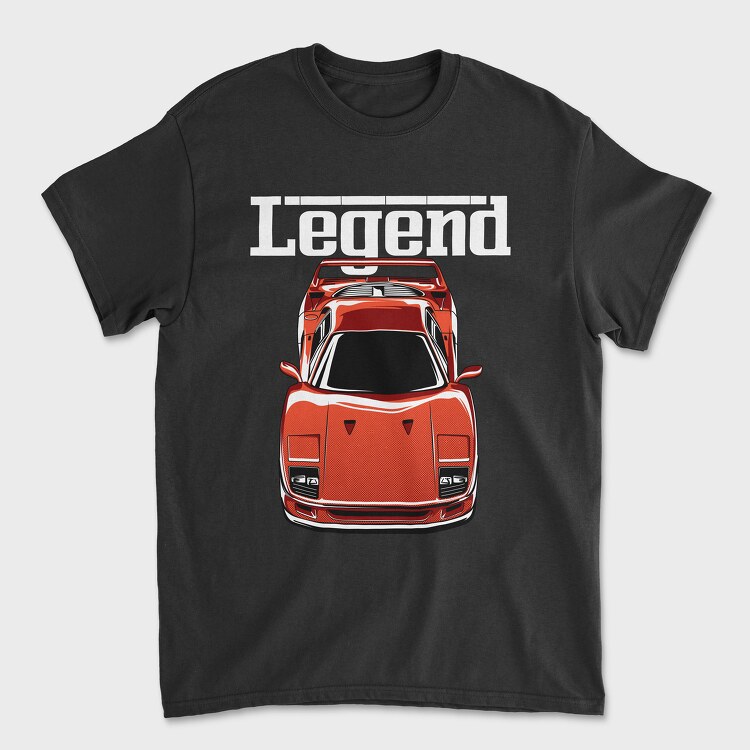 Ferrari F40, Tricou Barbati (Unisex)