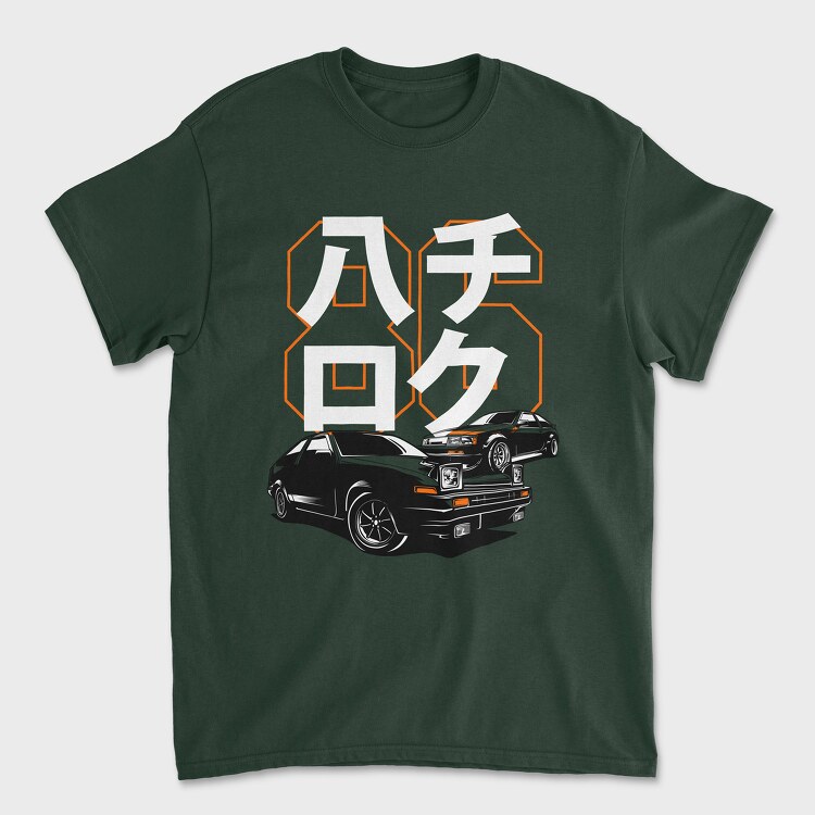 HACHIROKU, Tricou Barbati (Unisex)