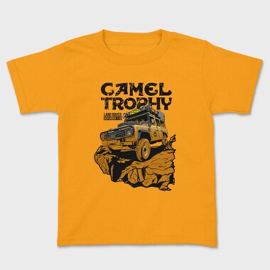 Tricou Copii, Land Rover Defender Camel