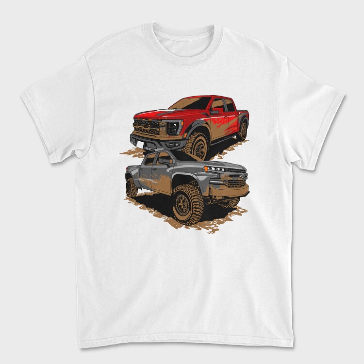 Offroad Truck, Tricou Barbati (Unisex)